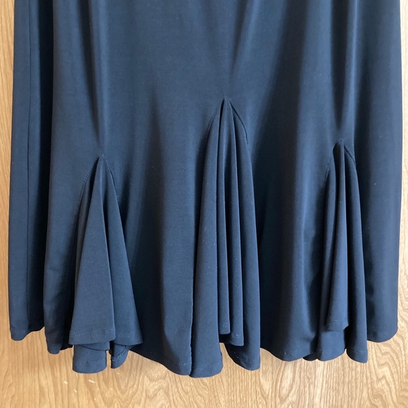 🌻 Coldwater Creek Black Skirt Size PM (10-12) - Picture 3 of 10